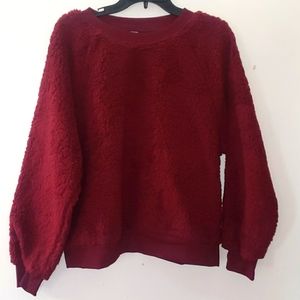 Fluffy sherpa  old Navy  sweater